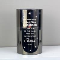 Personalised Miss You Beyond The Stars Black LED Candle Extra Image 1 Preview